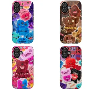 Fuggler Funny Ugly Monster Phone Case for iPhone 11 12 13 14 15 16 Pro Max Plus X SE, Samsung S21 S22 S23 S24 S25 VB2