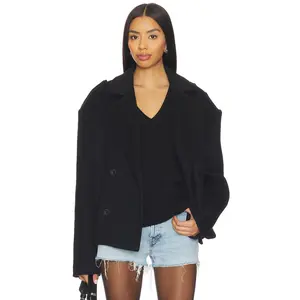 OW Collection Presley Wool Jacket in Black