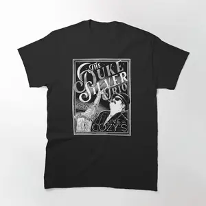Duke Silver Trio T-Shirt - Celebrate the Iconic Jazz Saxophonist Duke Silver with This Graphic Tee, High-Quality Print, Stylish and Comfortable, Ideal for Fans