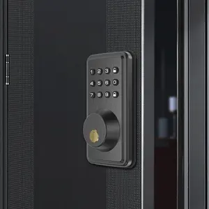 Password Lock, Mechanical Key Smart Lock, Home Entrance Door Lock, Interior Door Lock, Home Accessories, Home Supplies