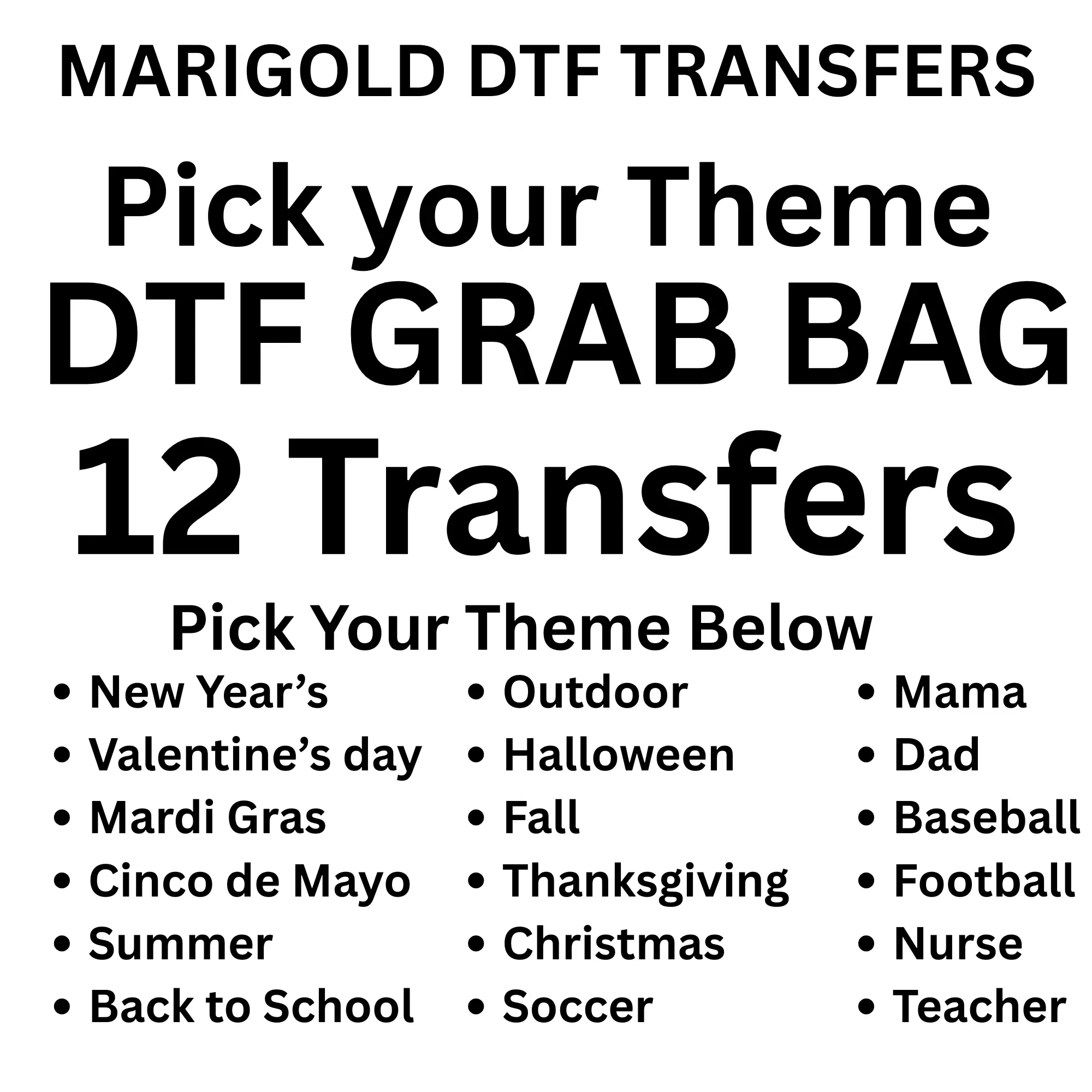 DTF Grab Bag, DTF Transfer Ready For Press Bundle, DTF Print, Dtf Bundle, Heat Transfer, Mystery Bundle, Direct To Film Grab Bag, Bulk Dtf Crafts Diy