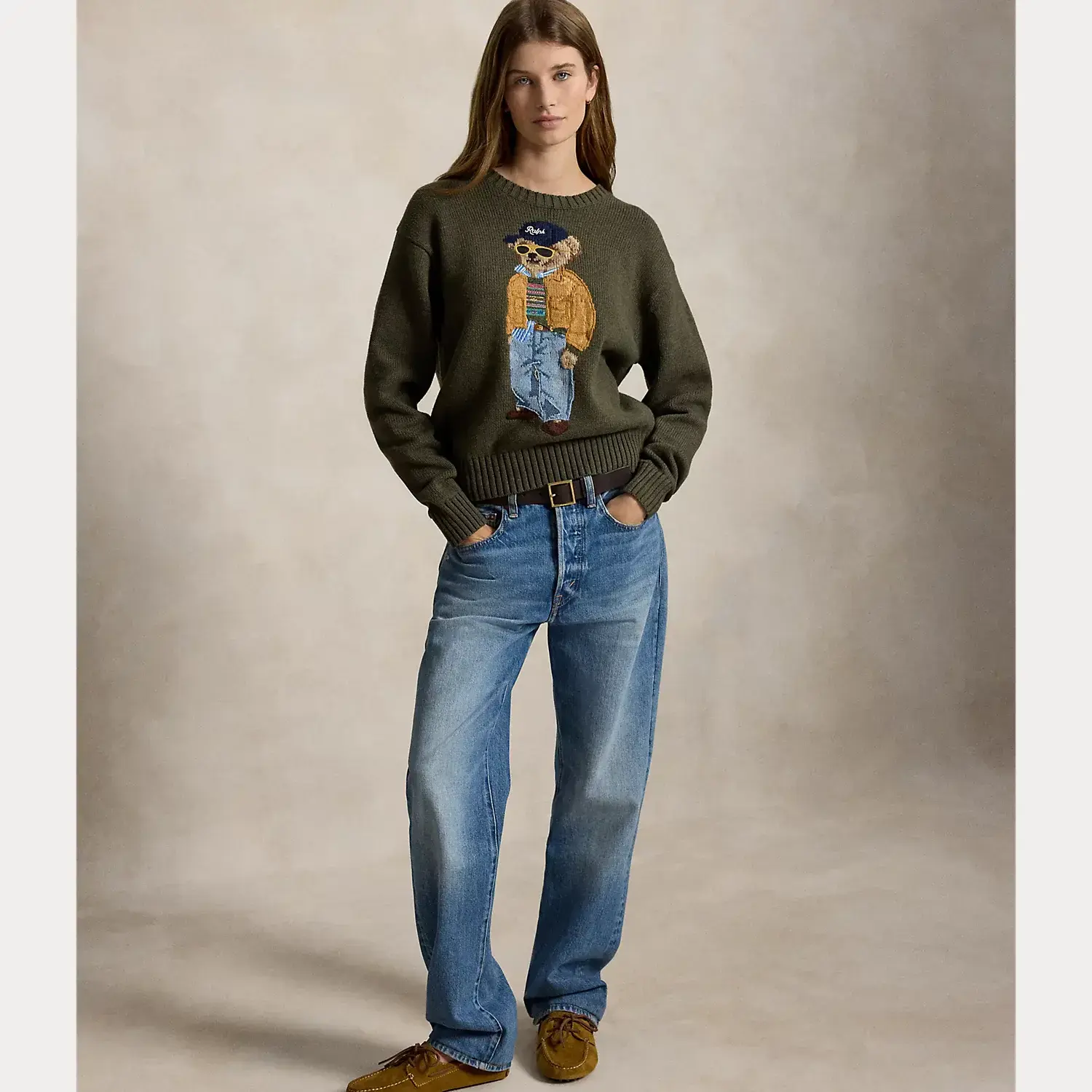 Polo Ralph Lauren - Polo Bear Cotton Crewneck Sweater