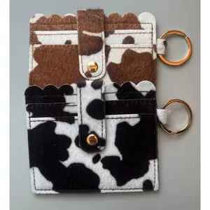 Faux Fur Hair Like Leather Wallet