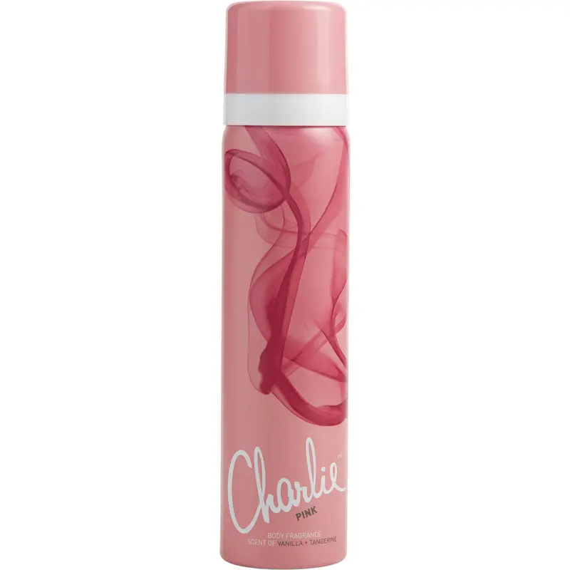 Charlie Pink By Revlon Body Spray For Women