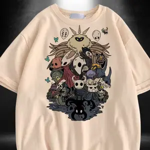 Hollow Knight Characters Shirt, Indie Game Hollow Knight Shirt, Gamer Graphic Tee, Indie Game Fan Top