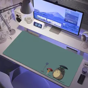 Cute Totoro Anime Desk Mat, Ghibli Studio My Neighbor Totoro Anime Mouse Pad, Keyboard Mat, Ghibli Studio Anime Desk Mat For Office, Gift For Gamer