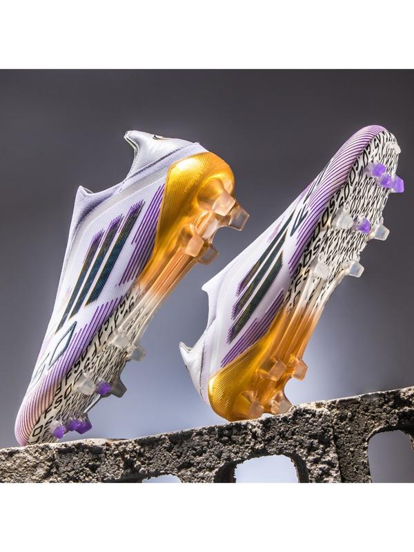 Men Women High-End Seamless Football Shoes, Football Boot, Anti-Slip Durable Outdoor Lawn Soccer Cleats, Super Grip Support, Fashionable Design