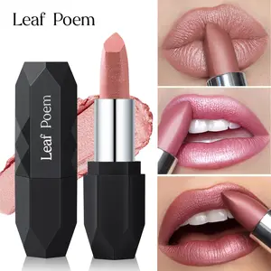Diamond Pearl Lipstick Waterproof Luxurious Long Lasting Lasting Matte Lipstick Shiny Metal Mist Face Lip Glaze Lip Gloss Cosmetic Long Lasting Shine