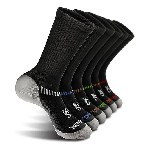 6pairs black 6 Color Mixed4392