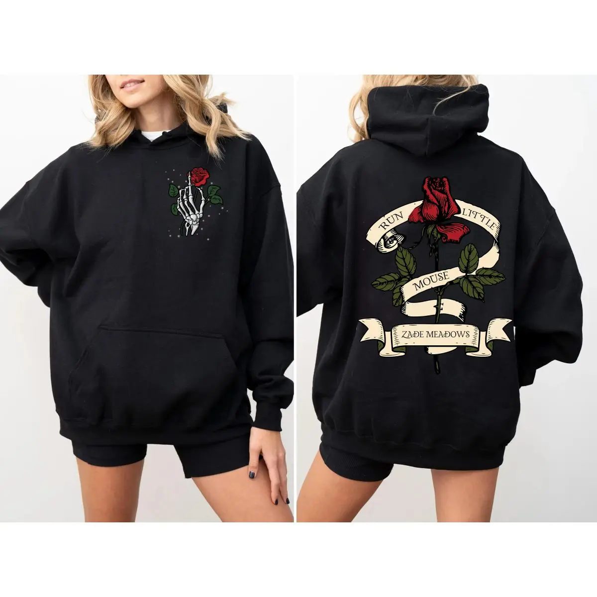 Zade Meadows Haunting Adeline Hoodie Sweatshirt Shirt, Run Little Mouse Women's Hoodie, Zade Meadows Sweatshirt, Dark Romance Merch, Smut Haunting Adeline Hoodie, Unisex Sweater Pullover Tee