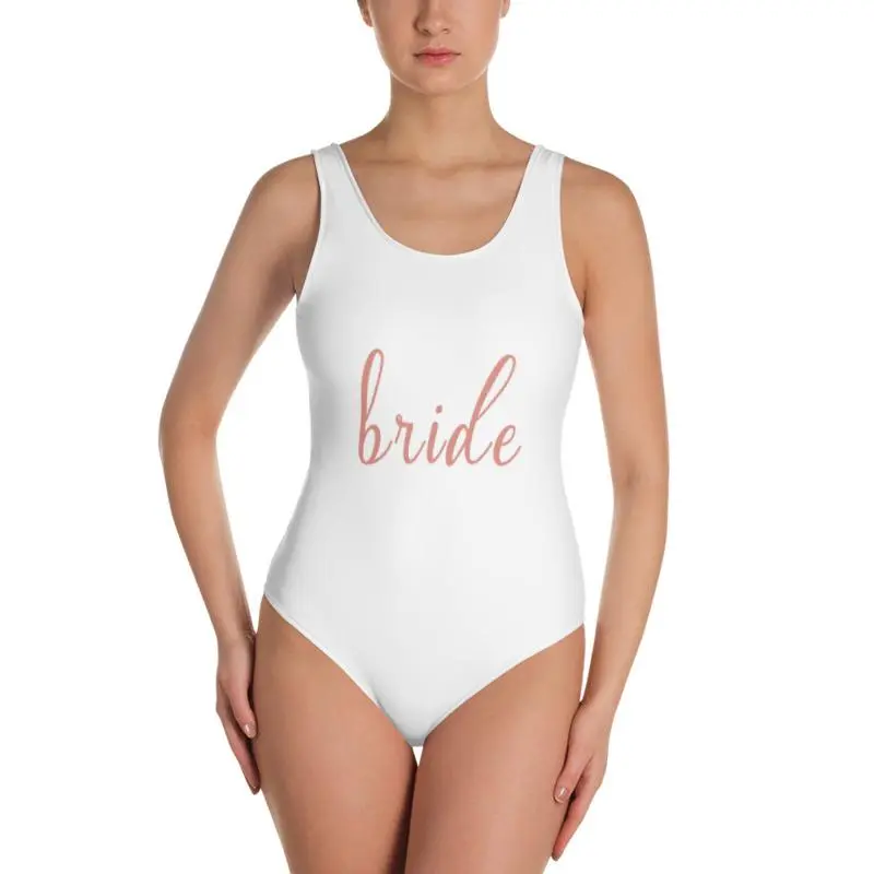 Bride One Piece Swimsuit