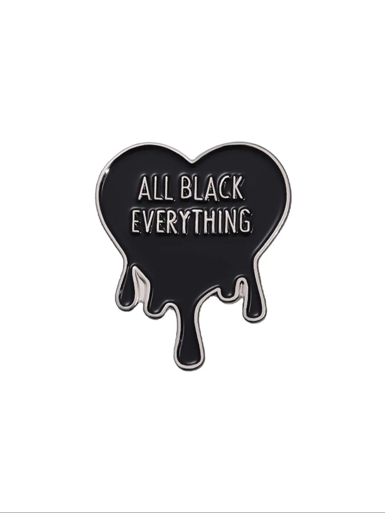 Heart Shaped Letter Design Brooch, Cute Clothes Brooch for Women & Men for Daily Clothing Decor, Jewelry, Enamel Pin Suitable for Backpacks, Jeans, Sc