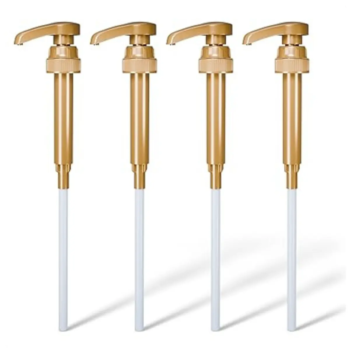 4Pcs Coffee Syrup Pump for Bottle -Pumps for Syrup Bottles Coffee Syrup Dispenser Pumps for Skinny Bottles