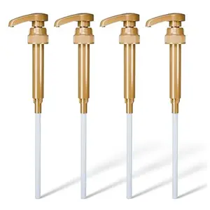 4Pcs Coffee Syrup Pump for Bottle -Pumps for Syrup Bottles Coffee Syrup Dispenser Pumps for Skinny Bottles