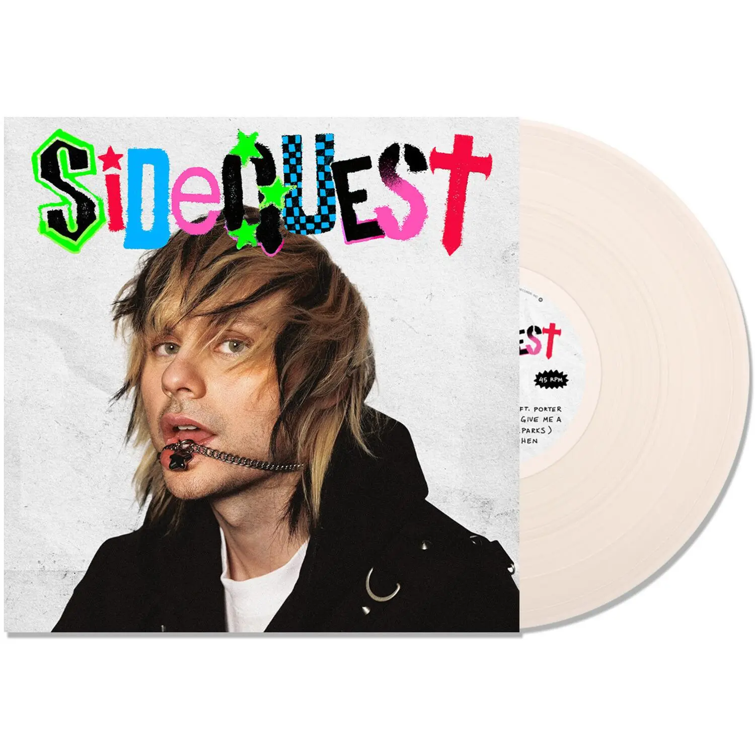 Michael Clifford - Sidequest - Ultra Clear  [VINYL RECORD - LP] Explicit, Colored Vinyl, Clear Vinyl