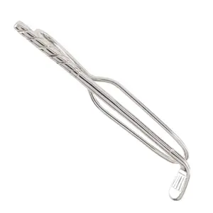 Pre-owned Tiffany & Co. Sterling Silver 925 (Ag925) Small Leather Goods Tiffany Golf Club Silver Tie Pin