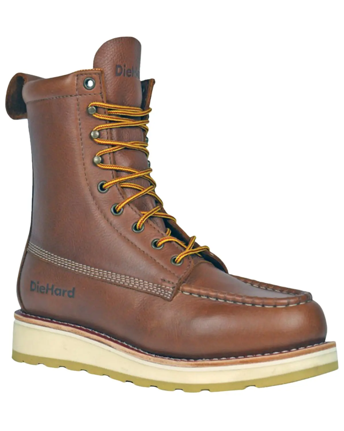 Die Hard Men's Men'S Malibu 8" Lace-Up Work Boot Composite Toe - Dh80440