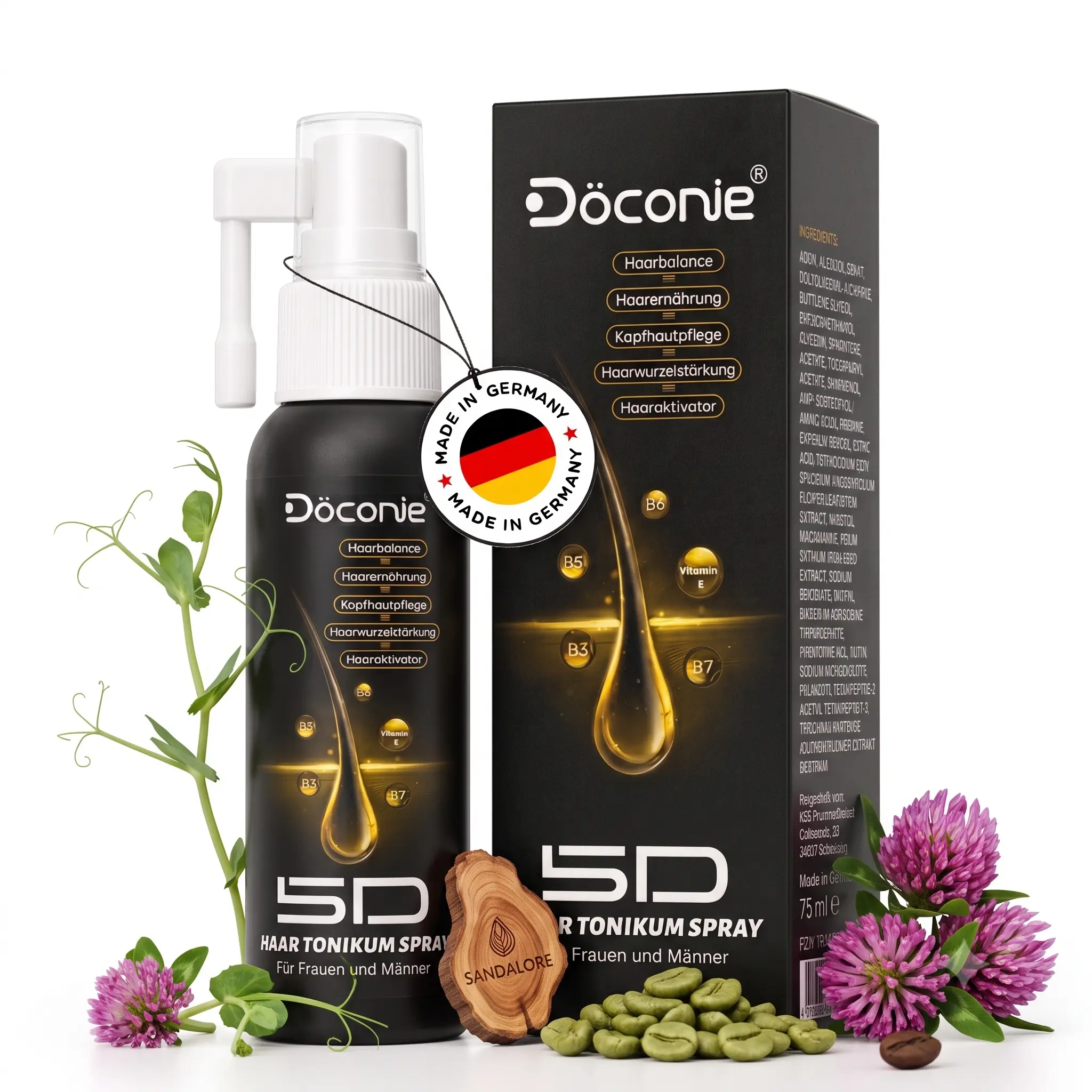 Nighttime Scalp Care Spray for Hair Density (10 week Supply)