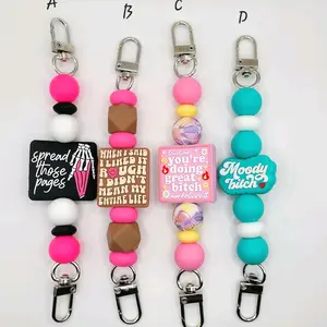 Interchangable E-Reader or Phone Strap - Colorful Beads with Clip Attachment for Smartphones and Cellphones