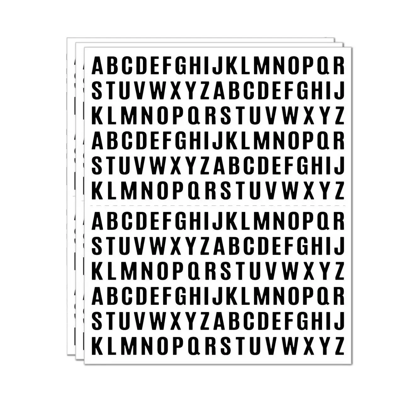 3/9 Sheets 26 Alphabet A-Z Planner Stickers Waterproof Colorful Creative DIY PVC Letter Sticker For Kids Cup Laptop DIY Scrapbook Accessories Customizable Stickers Crafts Sticker Packs