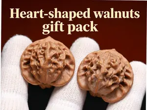Wenwan Heart-shaped Walnut Gift Pack,Special Gifts for the People Close to You