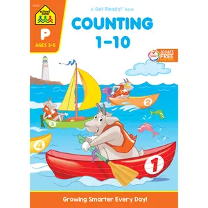 Counting 1-10 Preschool Workbook