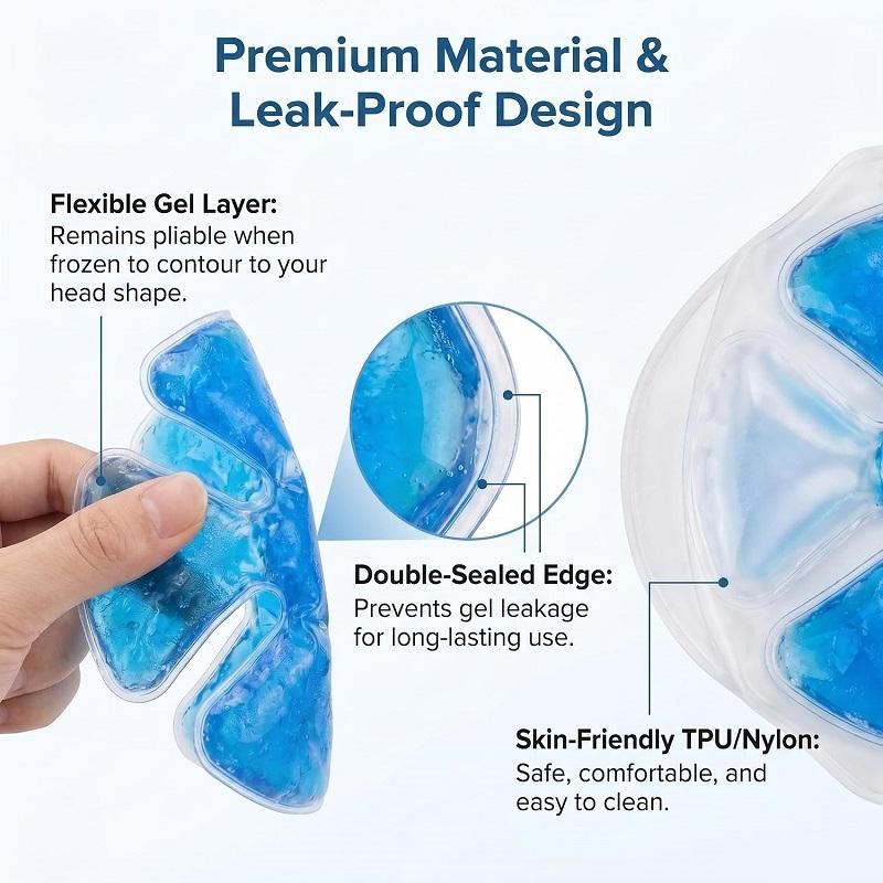 Reusable Cooling Gel Ice Packs, Cold Therapy Inserts For Hard Hats & Sun Hats, Cooling Relief For Construction Workers, Outdoor Activities, Daily Use, Heat Prevention, multi use for summer, perfect gift idea Reusable Cooling Gel Ice Packs, Cold Therapy Inserts For Hard Hats & Sun Hats, Cooling Relief For Construction Workers, Outdoor Activities, Daily Use, Heat Prevention, multi use for summer, perfect gift idea