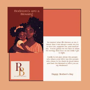 Mother's Day Card - Godmother