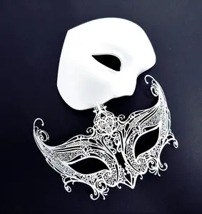 Moonlight Phantom Masks - White