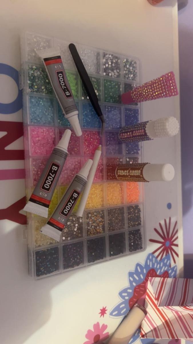 Item: 40 colors, Ultra Large Packs + 3Pcs Glue | 3mm Beads