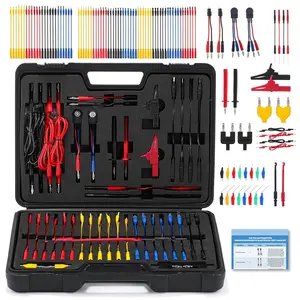 110-PCS Automotive Multimeter Test Leads Kit with  Clips, Banana Plugs & Probes - Professional Circuit Diagnostic Tool for , , RV (110-PCS)