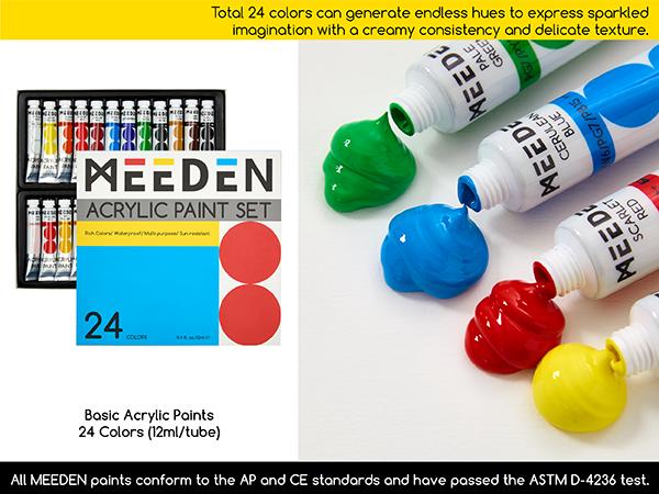 MEEDEN 149PCS Art Supplies with French Easel, All-in-one Painting Set for Artists Beginners