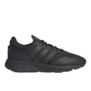 adidas Mens Zx 1K Boost Lace Up Sneakers Shoes Casual - Black