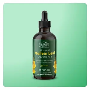 Mullein Drops for Lungs | Mullein Leaf Extract Supplement | Lung & Bronchial Cleanse for Smokers | Respiratory Health Support | Made in USA | 2 floz Mullein Drops for Lungs | Mullein Leaf Extract Supplement | Lung & Bronchial Cleanse for Smokers | Respiratory Health Support | Made in USA | 2 floz