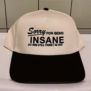 Sorry For Being Insane Vintage Trucker Hat