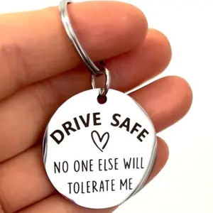 Drive safe keychain