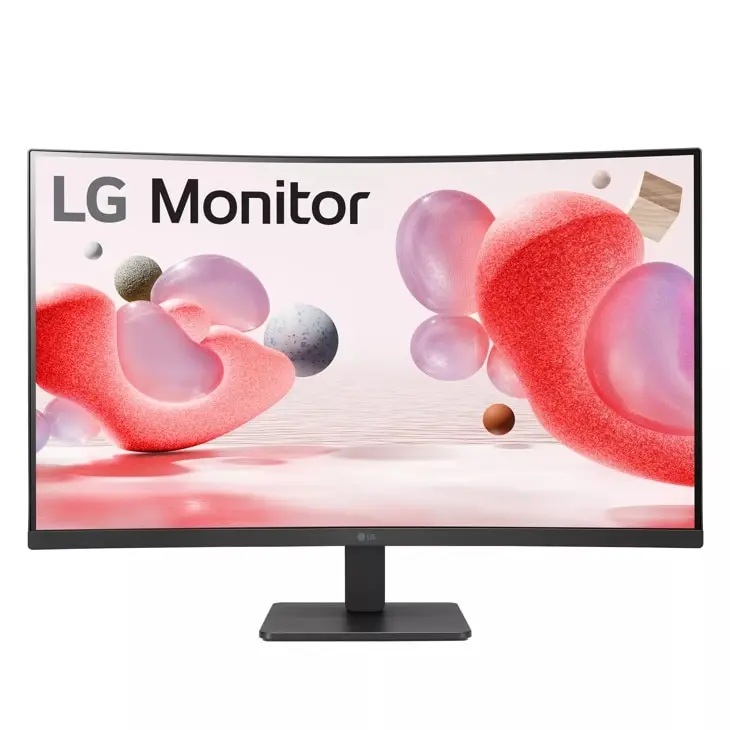 LG 32 Inch FHD Curved 100Hz Monitor with FreeSync™