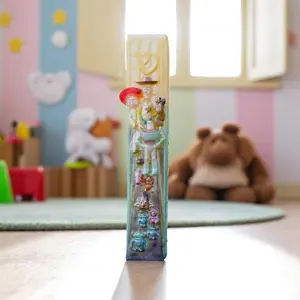Toy Movie Inspired Mezuzah Cover – Handmade Resin Judaica Case, Unique Themed Artisan Mezuzah Holder