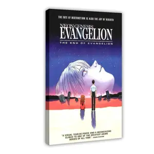Neon Genesis Evangelion The End of Evangelion Movie Poster Anime Wall Art Home Aesthetic Decor Canvas Prints funny
