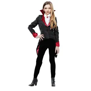 Girl's Dashing Vampiress Costume