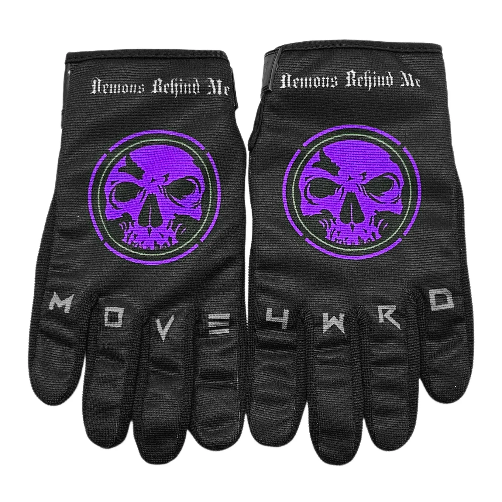 Black Gloves - Purple Logo Black Gloves - Purple Logo