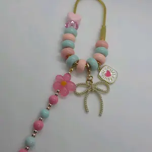 Handmade Lock-Screw Carabiner Bag Charm
