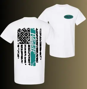 Peterbilt Flag T-Shirt, Distressed camo American flag with bold Peterbilt, Perfect for Car Enthusiasts, Top Cotton Menswear, Gift For Him& Her, Gift For Men& Women