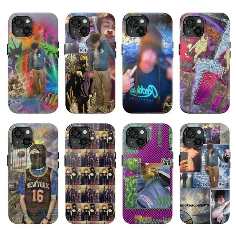 Smokedope2016 Phone Case, Underground Rap Fan Gift, Alternative Hip-Hop Lover Accessory, Cool Collectible Merch, Protective Phone Case For iPhone Series