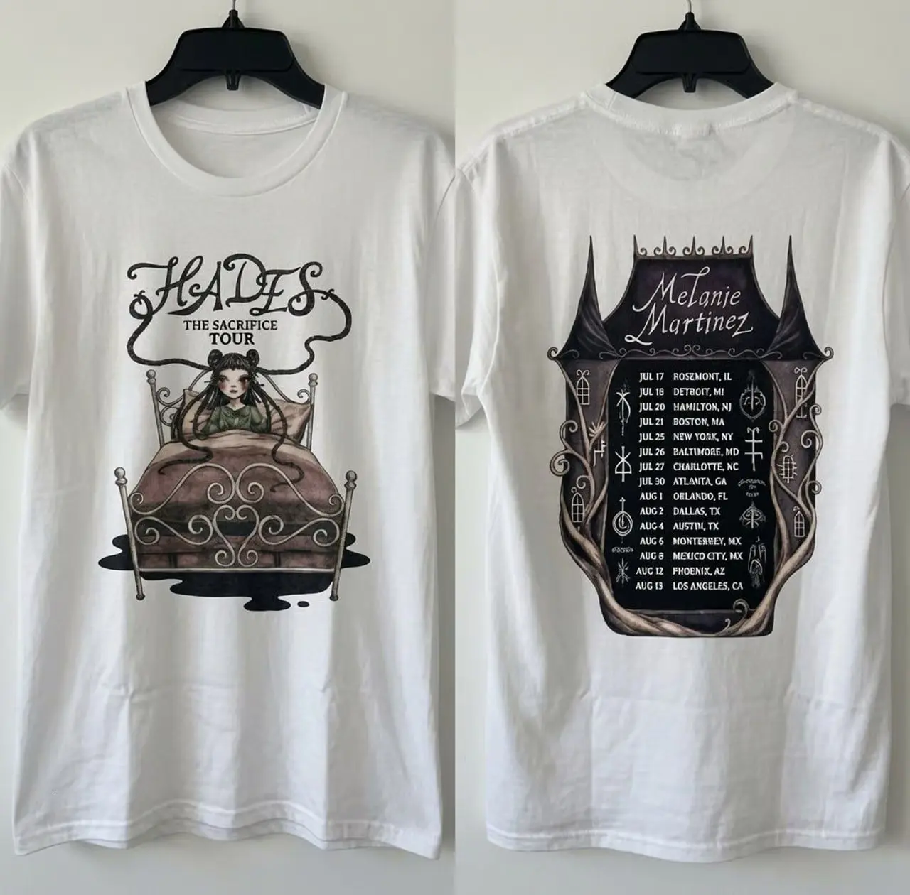 Melanie Martinez Hades The Sacrifice 2026 Tour T-shirt