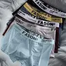 【Black Friday】Men's Breathable Contrast Mesh Boxer Briefs, Comfy Lightweight Fabric, Casual Underwear for All Seasons, Boxer Briefs for Men