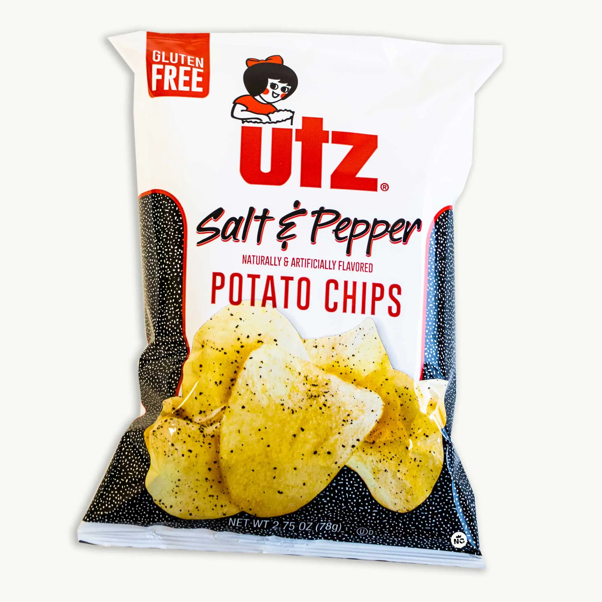 Utz Salt Pepper Potato Chips 2.75oz Utz Salt Pepper Potato Chips 2.75oz