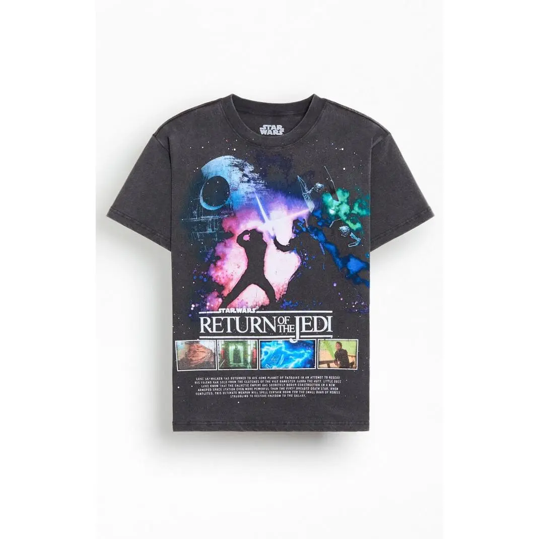 PacSun Men's Star Wars Return of the Jedi Movie T-Shirt - Multicolor