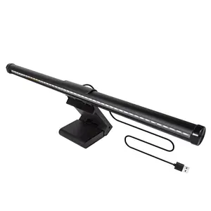1pc  LED Monitor Light Bar, USB-Powered, Adjustable Brightness, Multi-Color & White Modes, Space-Saving Design for Home Office, Gaming, and Reading - Modern Lighting Solution
