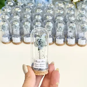 10 pcs Wedding Favors for Guests, Engagement Party Favors, Sweet 15 Birthday Favors, Cloche Dome Custom Favors, Bulk Beauty and the Beast Gifts
